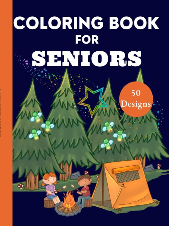 Coloring Book for Seniors with Dementia