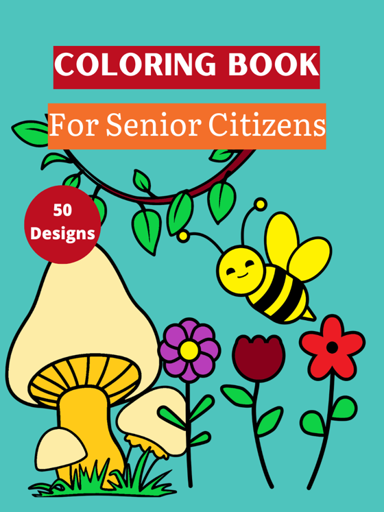 Coloring Book for seniors