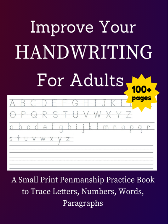 Improve your handwriting for adults