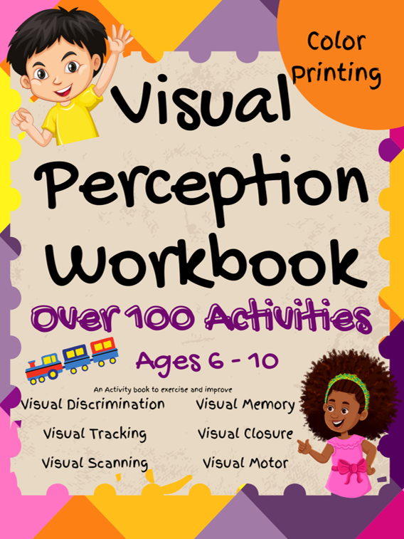 Visual Perception Workbook for kids