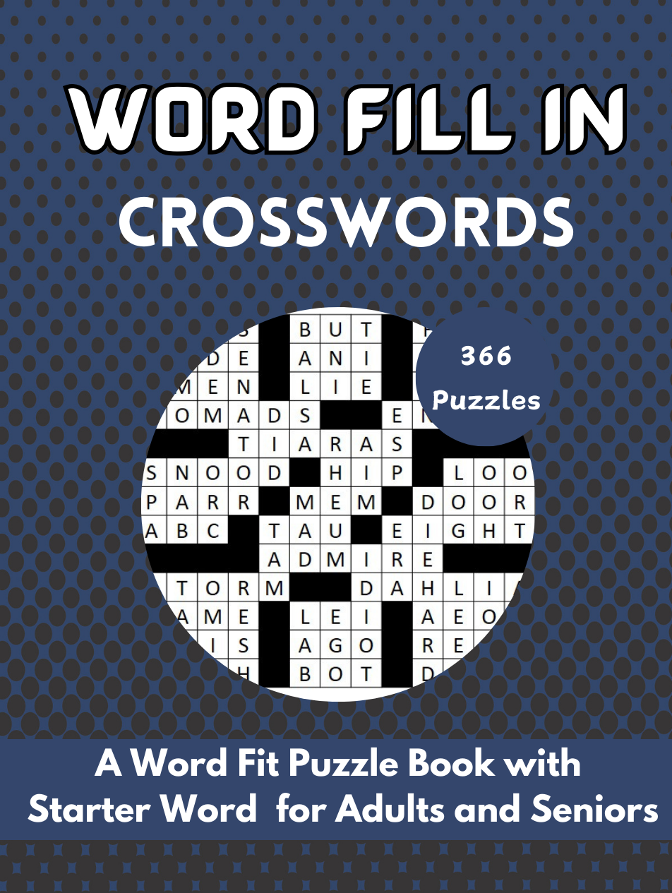 Word Fill In Puzzles for adults