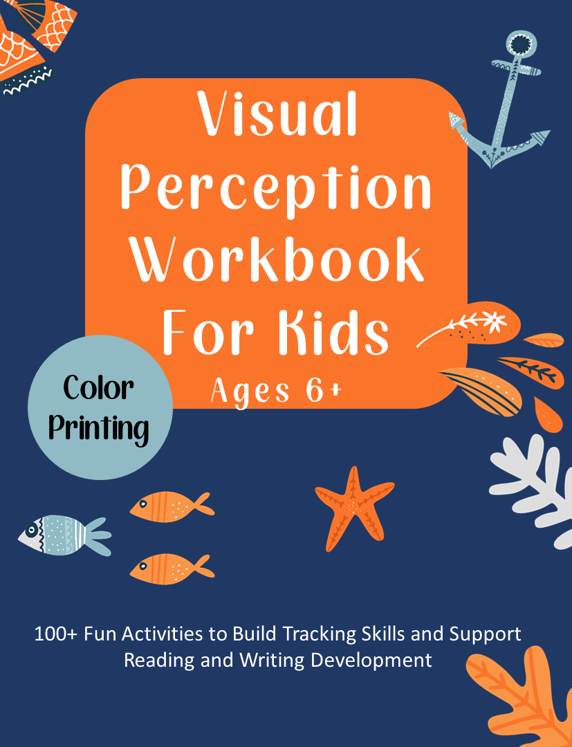 Visual Perception Workbook for Kids for Sale